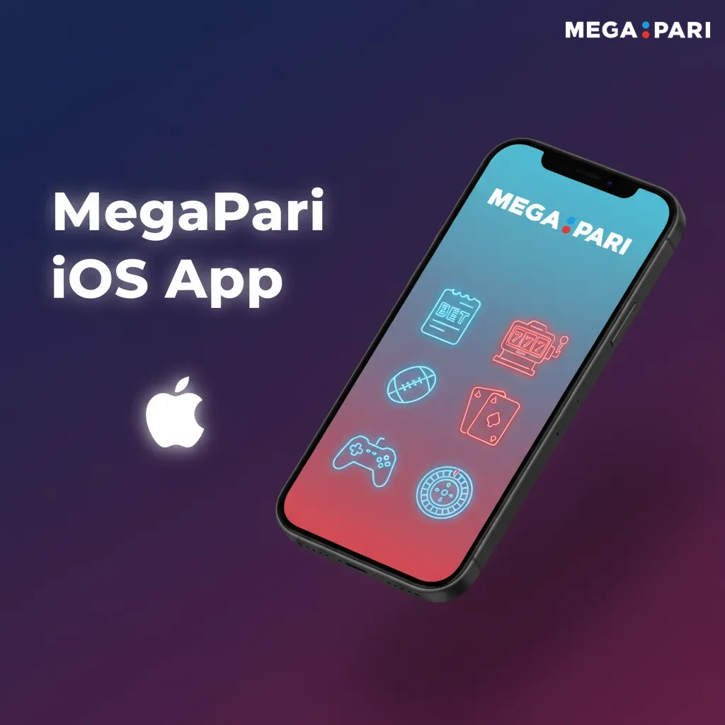 MegaPari iOS app on iPhone and iPad with live betting, slots, and fast payments in a clean, mobile-first design.