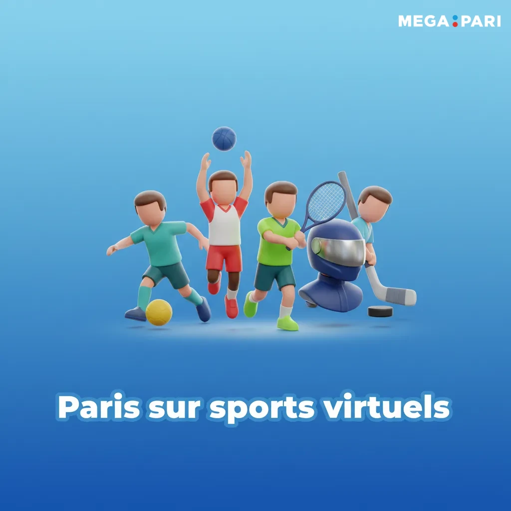 Écran de paris de sports virtuels, stats avant match et résultats rapides: foot, chevaux, tennis, basket.