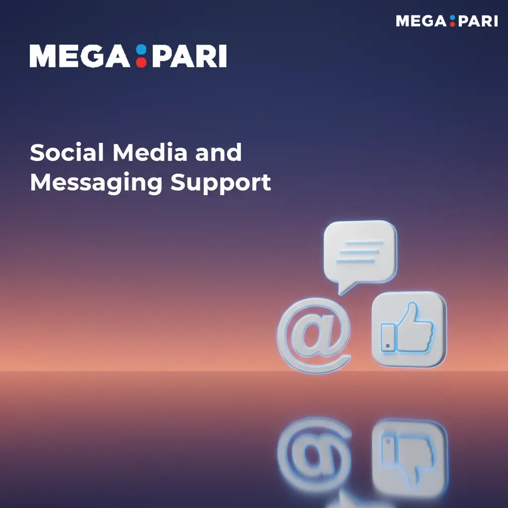 Social media & messaging support graphic: WhatsApp, Telegram, Messenger, X; quick updates; verify links; no passwords & codes