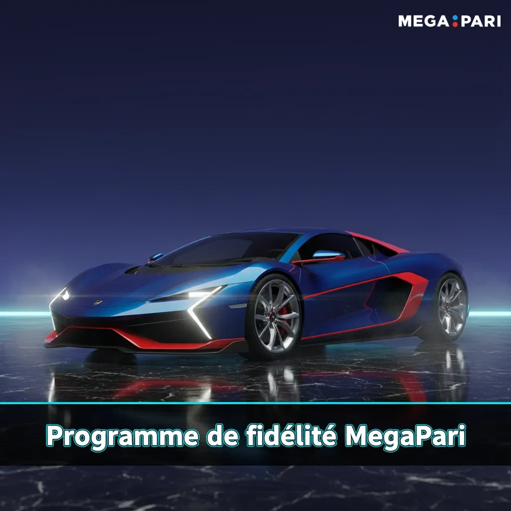 Programme de fidélité MegaPari: niveaux Bronze à Diamant, PF par mises, cashback accru, retraits rapides, échange amélioré